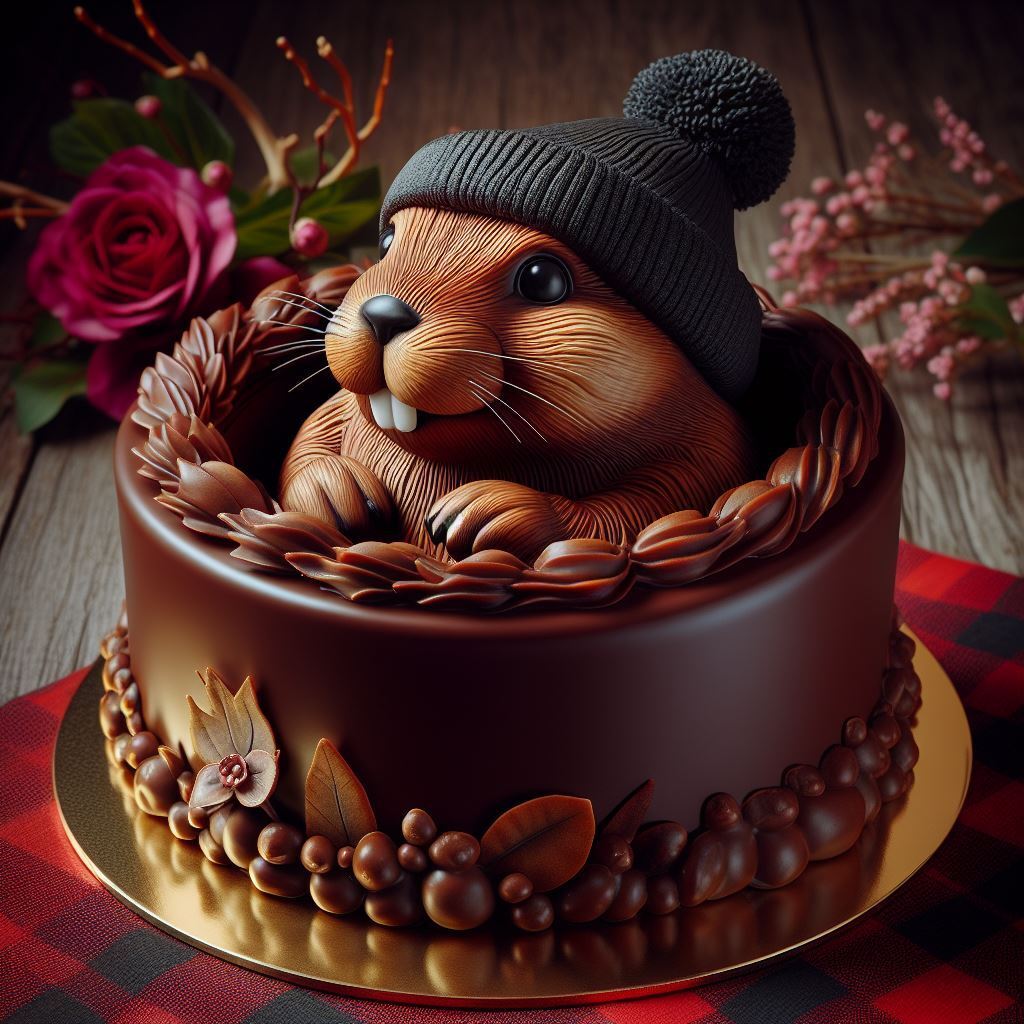 Groundhog Day Cake