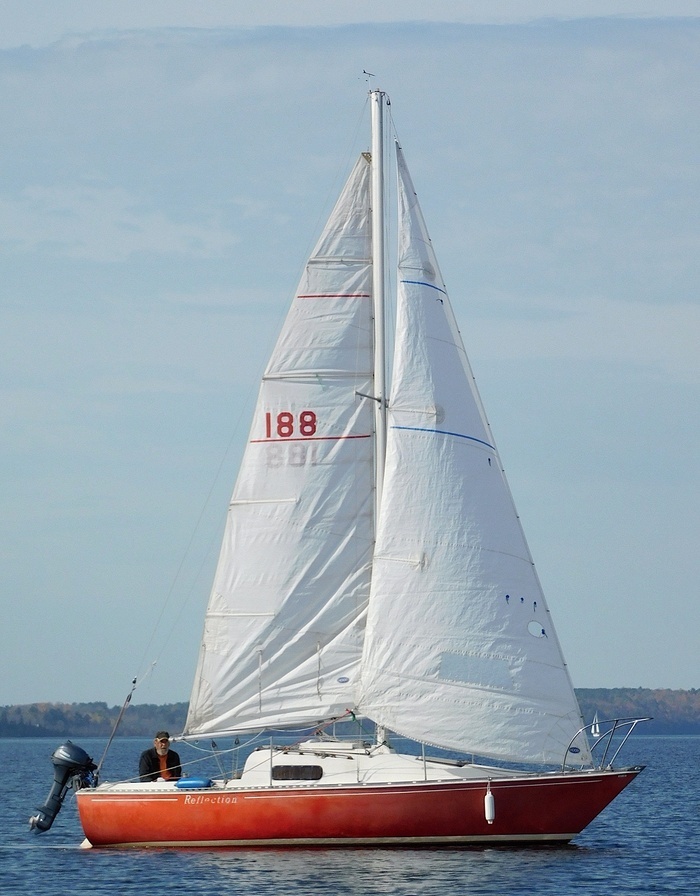 Мираж 24. Rustler 24 sailboat.