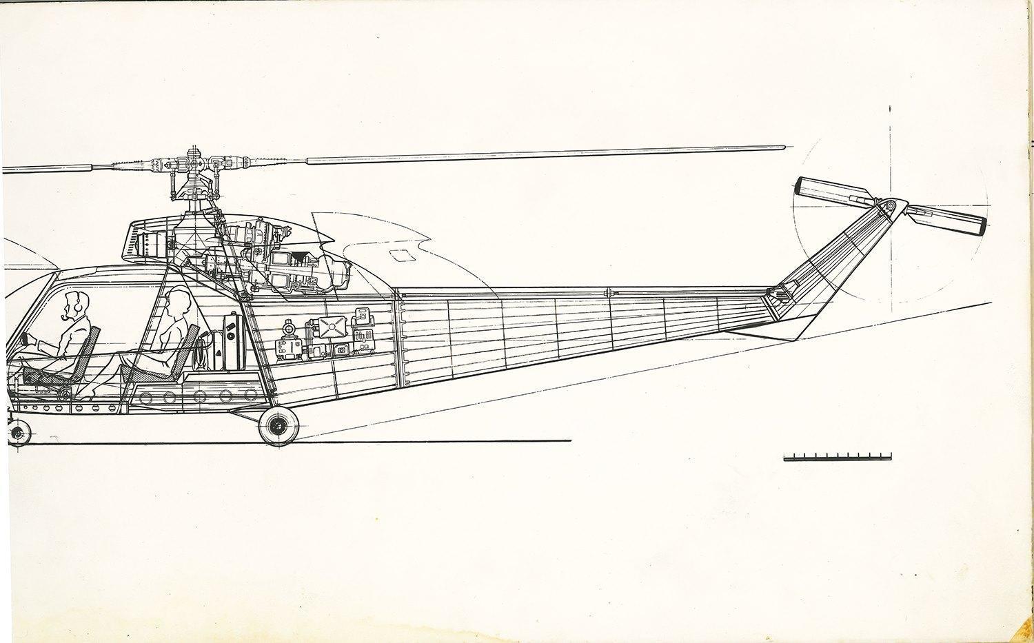 Рисунки ми 2. Эскиз вертолета ми-8. Миль ми-1м компоновка. Ми4 вертолет конструкция. Входной трапы для вертолетов ми-8.