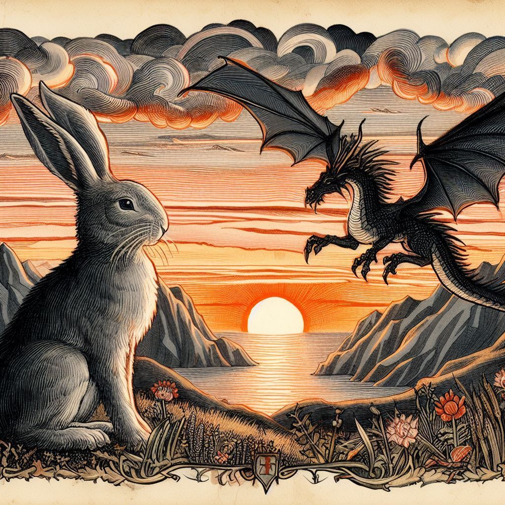rabbit & dragon
